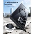 Custodia ibrida ESR CH HaloLock Mag per Samsung Galaxy S26 Ultra - Chiara / Nera