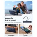 Custodia ibrida MagSafe Samsung Galaxy S26 Ultra ESR Cyber Tough Kickstand - Blu