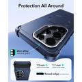 Custodia ibrida MagSafe Samsung Galaxy S26 Ultra ESR Cyber Tough Kickstand - Blu