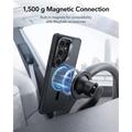 Custodia MagSafe per Samsung Galaxy S26 Ultra ESR HaloLock Classic Hybrid Kickstand - Nera