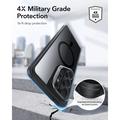 Custodia MagSafe per Samsung Galaxy S26 Ultra ESR HaloLock Classic Hybrid Kickstand - Nera / Trasparente