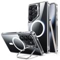Custodia MagSafe per Samsung Galaxy S26 Ultra ESR HaloLock Classic Hybrid Kickstand - trasparente
