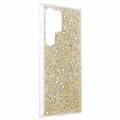 Custodia in TPU Samsung Galaxy S26 Ultra Glitter Flakes - Color Oro