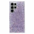 Custodia in TPU Samsung Galaxy S26 Ultra Glitter Flakes - Viola