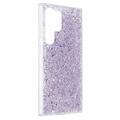 Custodia in TPU Samsung Galaxy S26 Ultra Glitter Flakes - Viola