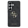 Custodia Ibrida Guess 4G Big Metal Logo per Samsung Galaxy S26 Ultra - Grigia