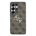 Custodia Ibrida Guess 4G Big Metal Logo per Samsung Galaxy S26 Ultra - Marrone