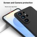 Custodia in silicone liquido con cinghia a mano per Samsung Galaxy S26 Ultra