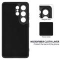 Custodia in silicone liquido con cinghia a mano per Samsung Galaxy S26 Ultra