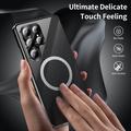 Custodia magnetica Samsung Galaxy S26 Ultra con protezione dello schermo in vetro temperato - Compatibile con MagSafe - Nero