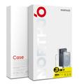 Set di protezione 3 in 1 per Samsung Galaxy S26 Ultra Northjo - Trasparente