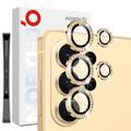 Set di protezioni per la fotocamera con strass per Samsung Galaxy S26 Ultra Northjo - Color Oro