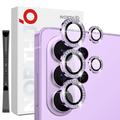 Set di protezioni per la fotocamera con strass per Samsung Galaxy S26 Ultra Northjo - Viola