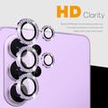 Set di protezioni per la fotocamera con strass per Samsung Galaxy S26 Ultra Northjo - Viola