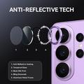 Set di protezioni per la fotocamera con strass per Samsung Galaxy S26 Ultra Northjo - Viola