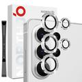 Set di protezioni per la fotocamera con strass per Samsung Galaxy S26 Ultra Northjo - Argento