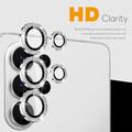 Set di protezioni per la fotocamera con strass per Samsung Galaxy S26 Ultra Northjo - Argento