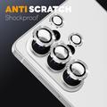 Set di protezioni per la fotocamera con strass per Samsung Galaxy S26 Ultra Northjo - Argento