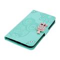Samsung Galaxy S26 Ultra Custodia portafoglio con strass gufo