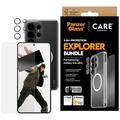 Samsung Galaxy S26 Ultra PanzerGlass Care 3-in-1 Explorer Bundle - Trasparente