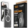 Samsung Galaxy S26 Ultra PanzerGlass Care 3-in-1 Explorer Bundle - Trasparente