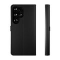 Custodia a portafoglio con 2 slot per carte Samsung Galaxy S26 Ultra Puro - Nera