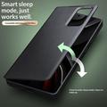 Custodia in Pelle Qialino Smart View per Samsung Galaxy S26 Ultra - Nera