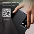 Custodia in Pelle Qialino Smart View per Samsung Galaxy S26 Ultra - Nera