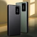 Custodia in Pelle Qialino Smart View per Samsung Galaxy S26 Ultra - Verde