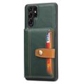Custodia in Stile Retrò con Portafoglio per Samsung Galaxy S26 Ultra