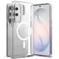 Custodia ibrida magnetica Ringke Fusion per Samsung Galaxy S26 Ultra - Transparente