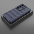 Cover in TPU Rugged per Samsung Galaxy S26 Ultra - Blu Scuro