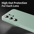 Custodia Flip Samsung Galaxy S26 Ultra Smart Clear View con slot per schede - Verde chiaro