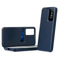 Custodia Samsung Galaxy S26 Ultra Smart Clear View con slot per schede - Zaffiro