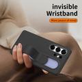 Custodia ibrida Smart Samsung Galaxy S26 Ultra con impugnatura in piedi - Nera