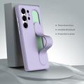 Custodia ibrida Smart Samsung Galaxy S26 Ultra con impugnatura in piedi - Viola