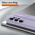 Custodia ibrida Smart Samsung Galaxy S26 Ultra con impugnatura in piedi - Viola