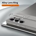 Custodia ibrida Smart Samsung Galaxy S26 Ultra con impugnatura in piedi - Grigio titanio
