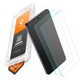 Protezione dello schermo in vetro temperato Samsung Galaxy S26 Ultra Spigen Glas.tR EZ Fit Pro - 2 Pezzi. - Trasparente