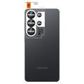 Samsung Galaxy S26 Ultra Spigen Glas.tR Ez Fit Optik Pro Proteggi Obiettivo Fotocamera - 2 Pezzi. - Nero