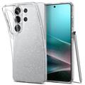 Custodia Spigen Liquid Crystal Glitter per Samsung Galaxy S26 Ultra - Trasparente