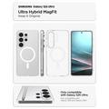 Custodia Spigen Ultra Hybrid Mag per Samsung Galaxy S26 Ultra - Bianca / Chiara
