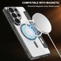 Custodia a libro magnetica elegante per Samsung Galaxy S26 Ultra con scomparti per carte RFID - Nera