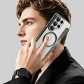 Custodia a libro magnetica elegante per Samsung Galaxy S26 Ultra con scomparti per carte RFID - Nera