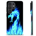 Samsung Galaxy S26 Ultra Custodia TPU - Drago di Fuoco Blu