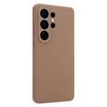 Custodia in silicone Samsung Galaxy S26 Ultra Tactical Beaver - Marrone