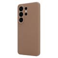 Custodia in silicone Samsung Galaxy S26 Ultra Tactical Beaver - Marrone