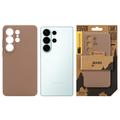 Custodia in silicone Samsung Galaxy S26 Ultra Tactical Beaver - Marrone