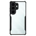 Custodia Tactical Quantum Stealth per Samsung Galaxy S26 Ultra con angoli rinforzati - trasparente / nera