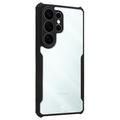 Custodia Tactical Quantum Stealth per Samsung Galaxy S26 Ultra con angoli rinforzati - trasparente / nera
